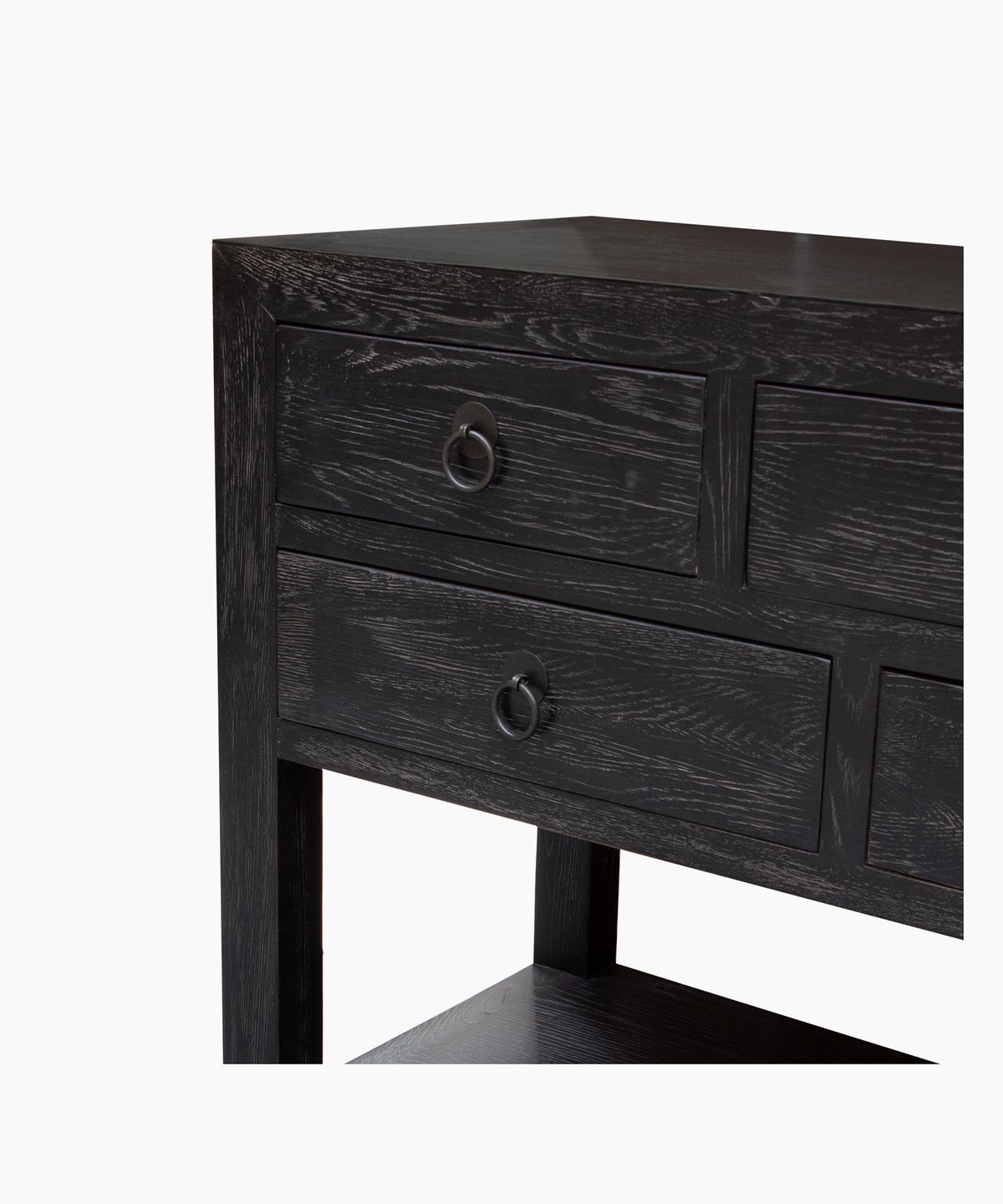 Miguel Sideboard 9 Drawers Black