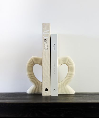 Heart Curved Book End