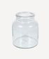 Wide Glass Vase Small