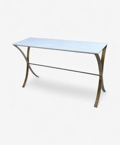 Fluted Iron Console
