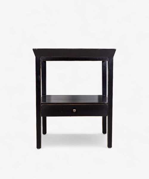 Santiago Bedside Table Black