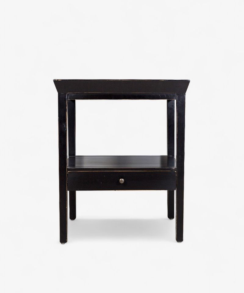 Santiago Bedside Table Black