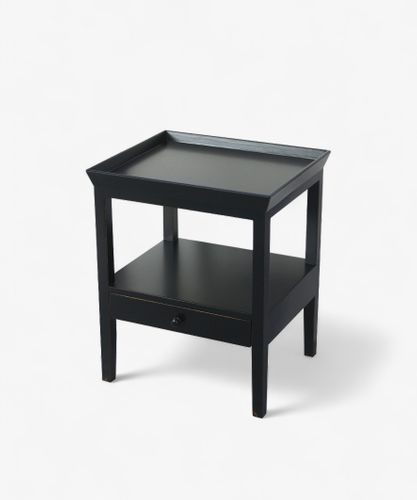 Santiago Bedside Table Black