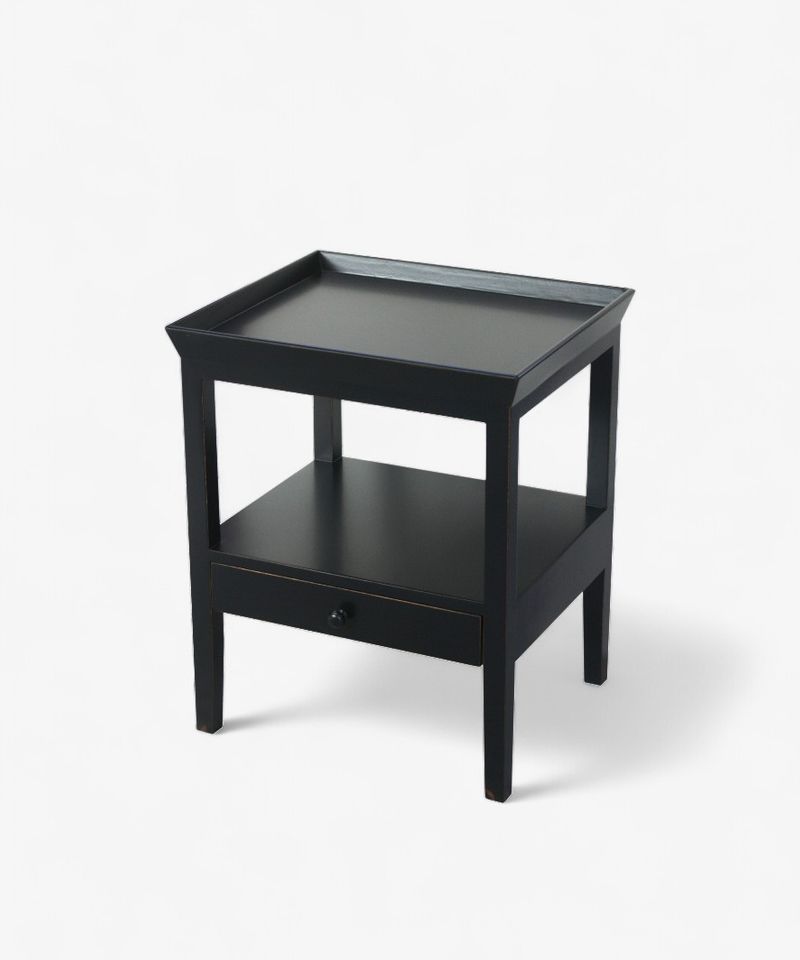 Santiago Bedside Table Black