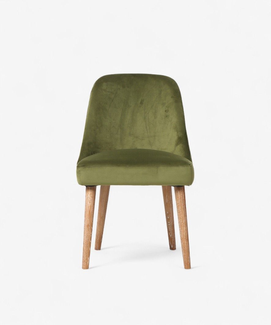 Wilthem Dining Chair Green Velvet