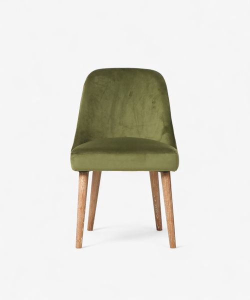 Wilthem Dining Chair Green Velvet