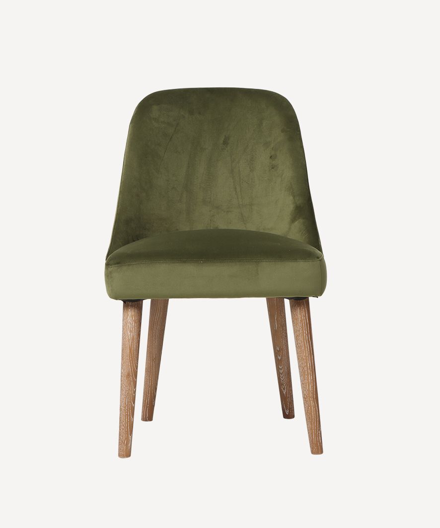 Wilthem Dining Chair Green Velvet