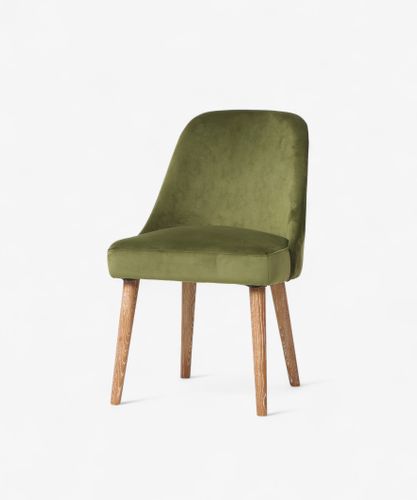 Wilthem Dining Chair Green Velvet
