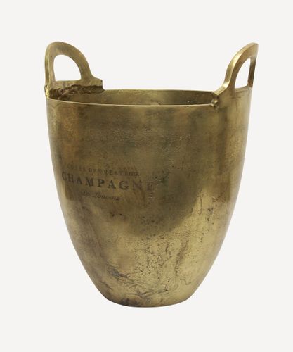 Wine Bucket Burnt Pewter Large