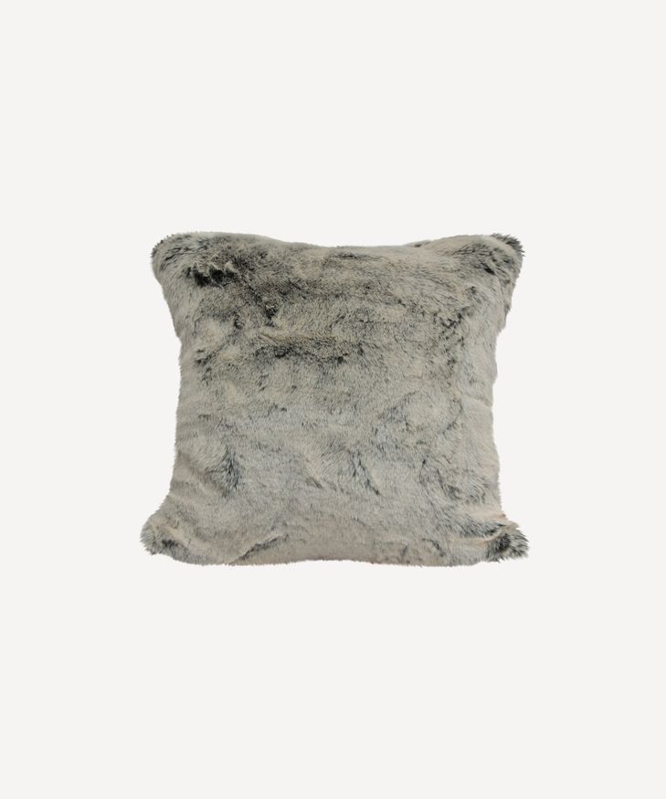 Glacier Faux Fur Cushion Square