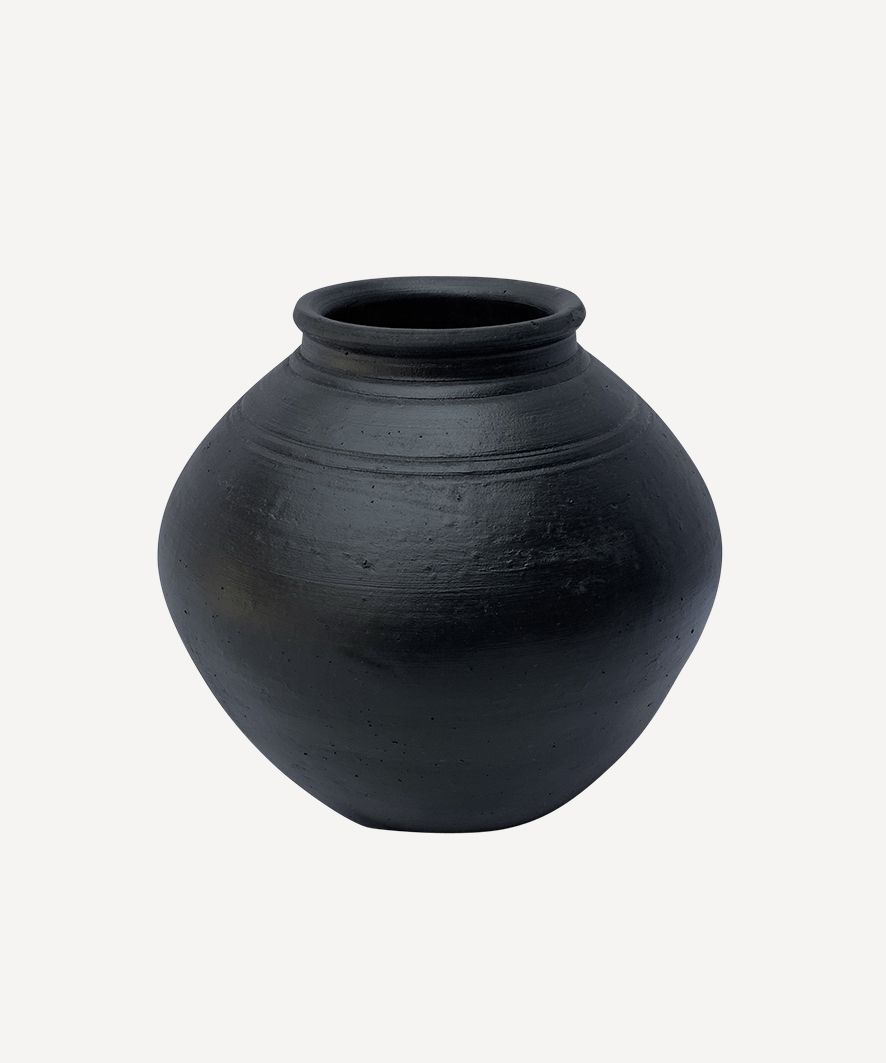 Ebony Clay Pot Large