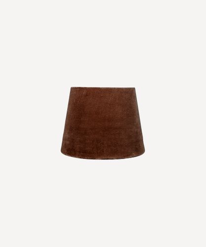 Small Tapered Drum Shade Cinnamon Velvet