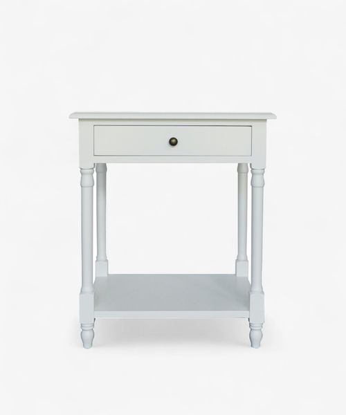 Chloe Bedside White