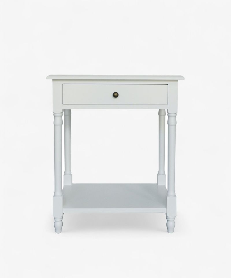 Chloe Bedside White
