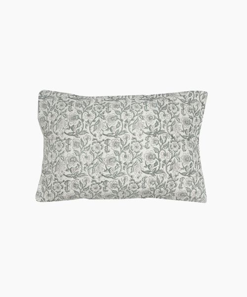 Athena Handblocked Blue Pillow Covers (2PC)