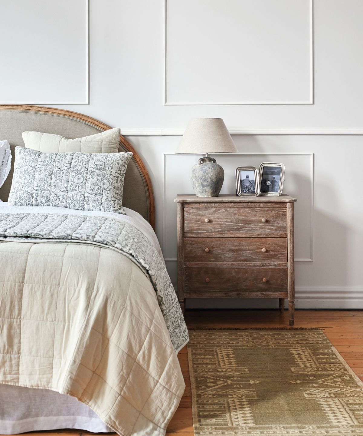 Athena Handblocked Blue Pillow Covers (2PC)