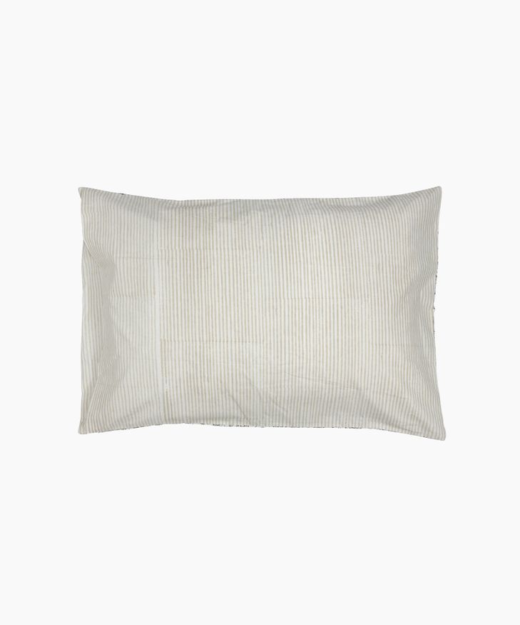 Athena Handblock Natural Pillow Covers (2PC)