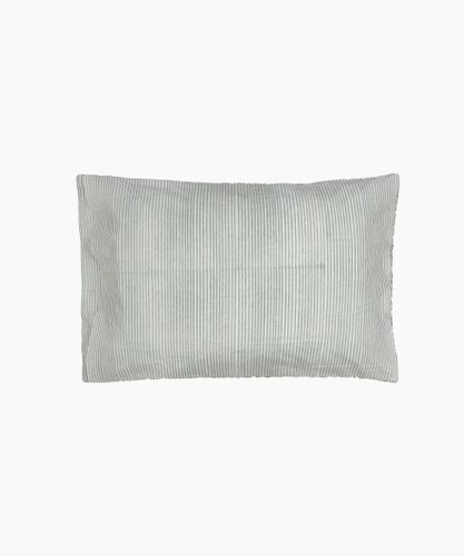 Athena Handblocked Blue/Natural Pillow Covers (2PC)