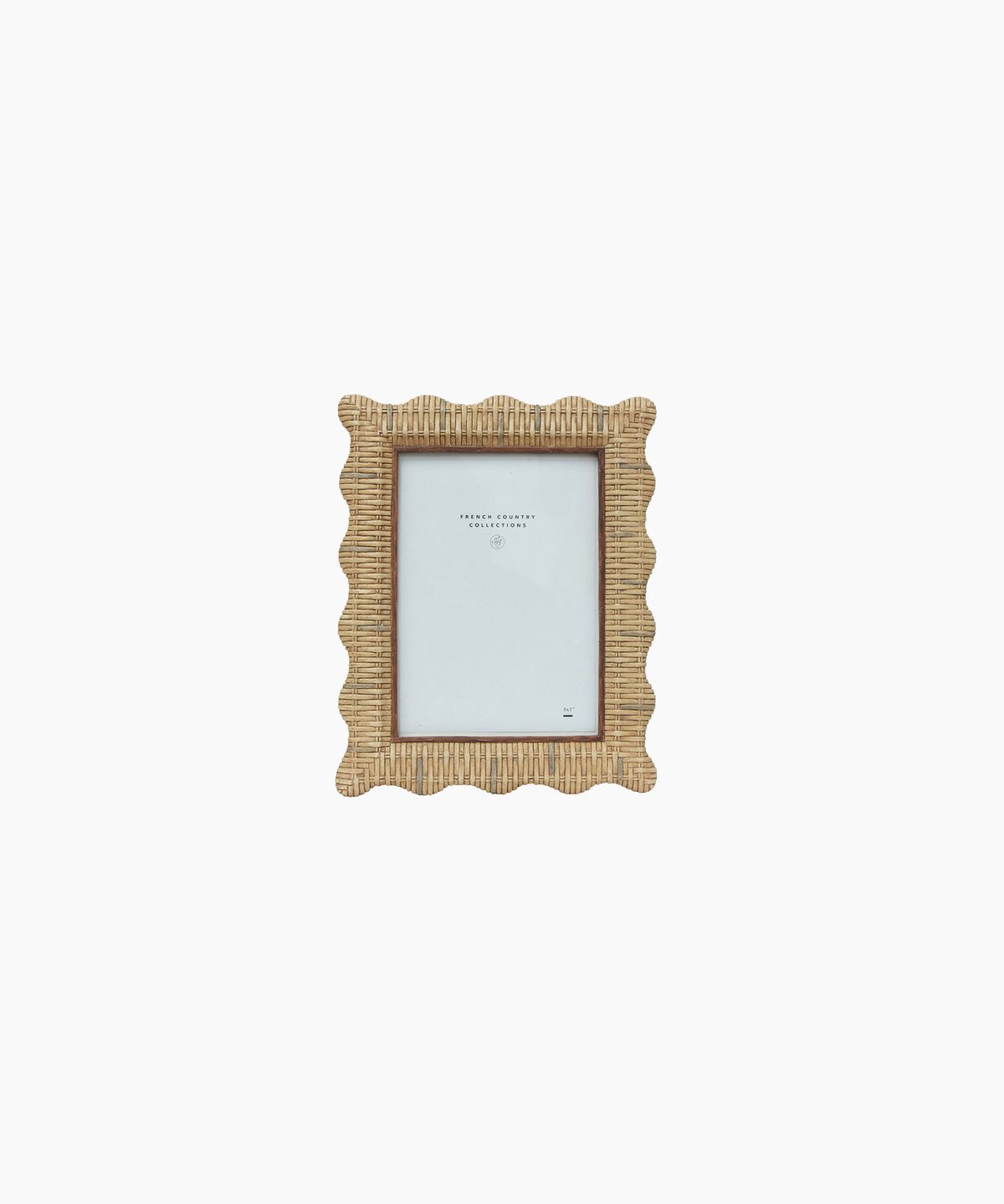 Rattan Wavy Photo Frame 5x7