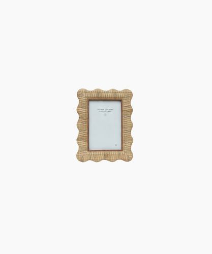 Rattan Wavy Photo Frame 4x6