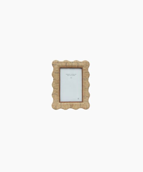 Rattan Wavy Photo Frame 4x6