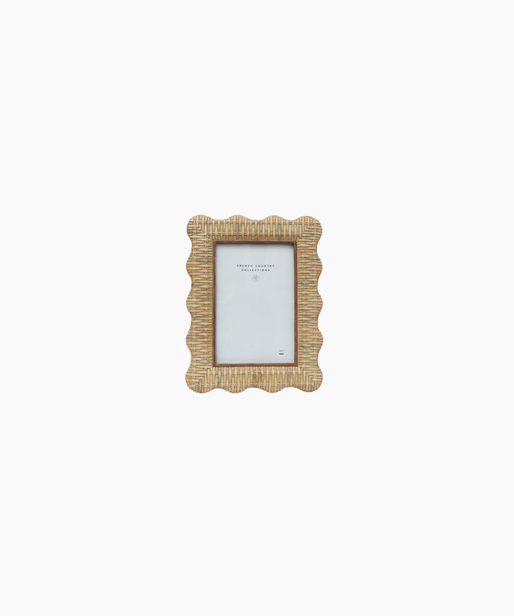 Rattan Wavy Photo Frame 4x6