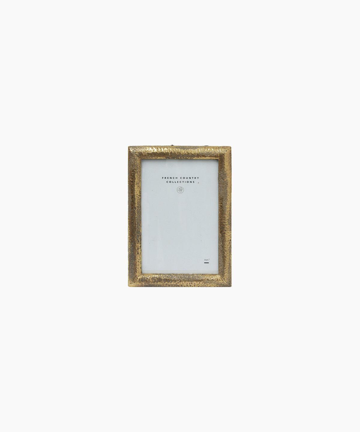 Hammered Gold Photo Frame 4x6