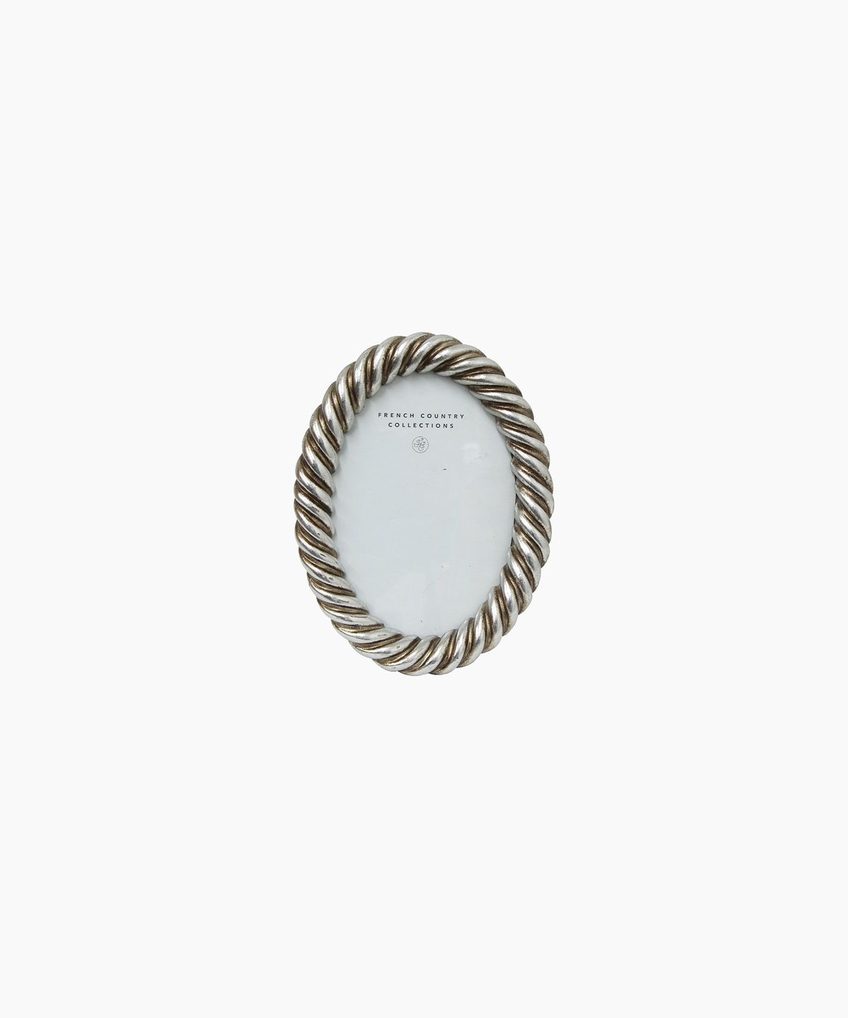 Rope Oval Photo Frame 4x6