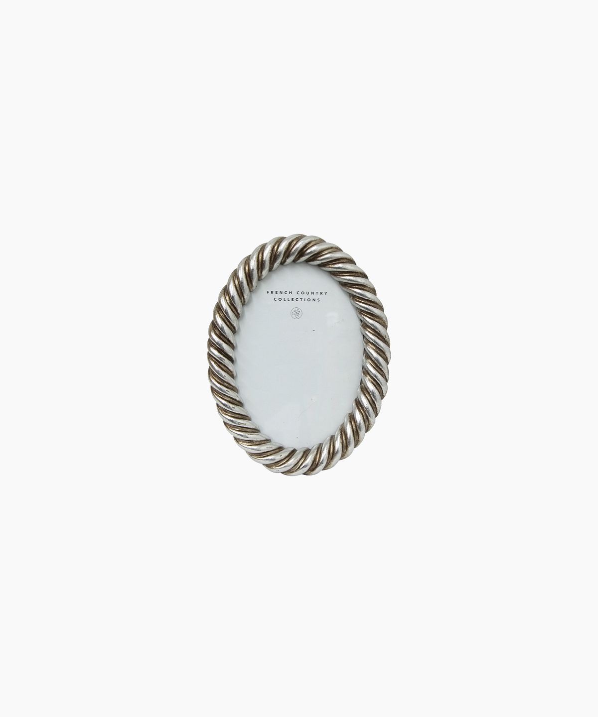 Rope Oval Photo Frame 4x6