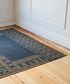 Sundara Motif Rug Blue Medium