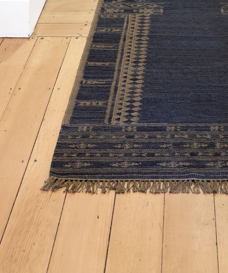 Sundara Motif Runner Blue Large