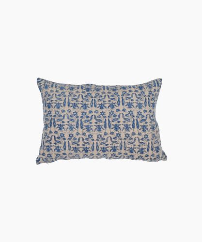 Petro Floral Azure Cushion Cover