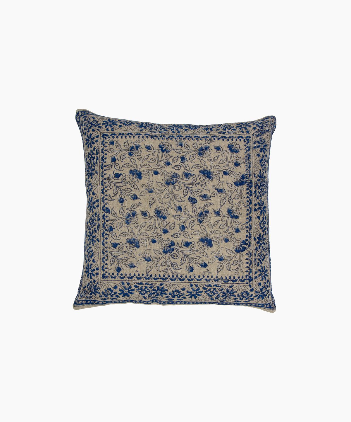 Sofia Floral Azure Cushion Cover