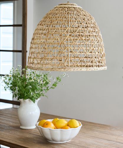 Province Open Weave Rattan Light Shade