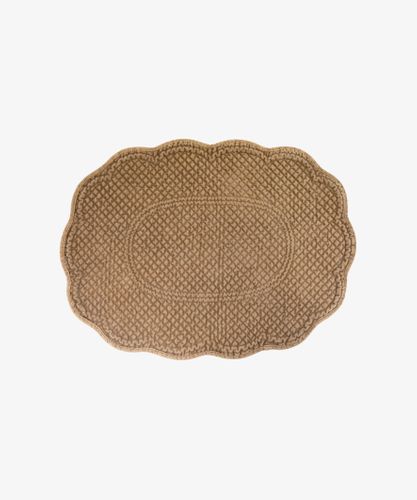 Rena Quilted Placemat Khaki