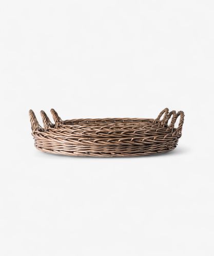 Riviera Set 3 Oval Wicker Trays
