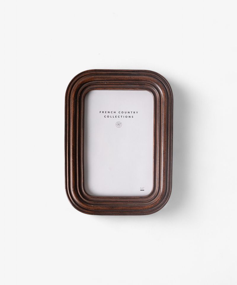 Chestnut Ribbed Photoframe 4x6