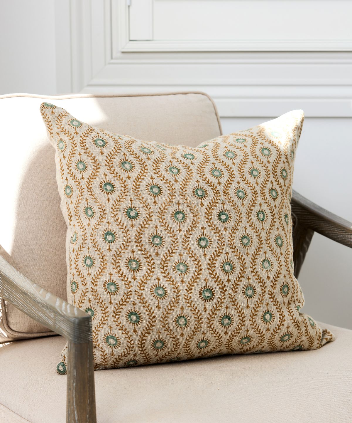 Esme Handblocked Cushion Cover
