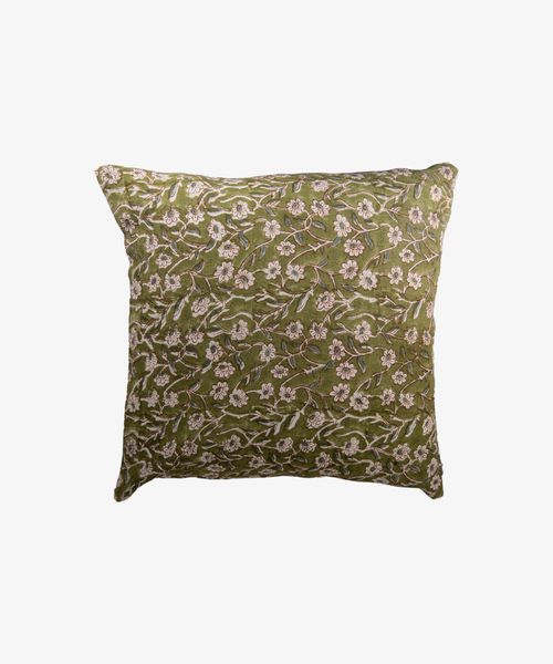Daisy Handblocked Cushion Cover