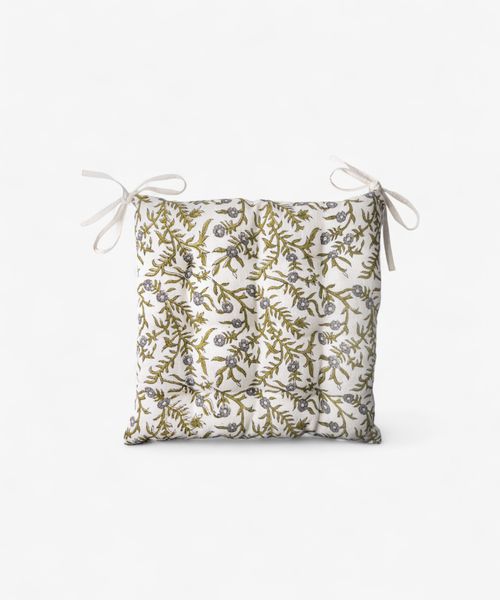 Lillie Handblocked Chair Squab