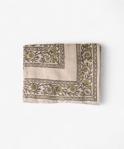 Vittoria Handblocked Tablecloth Large