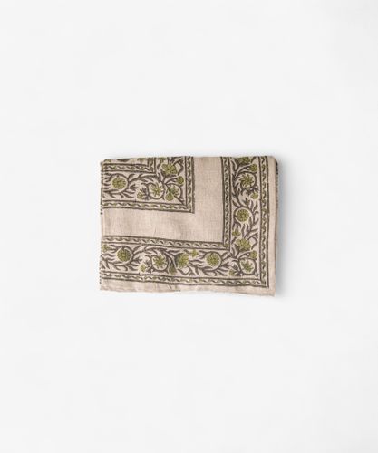 Vittoria Handblocked Tablecloth Small