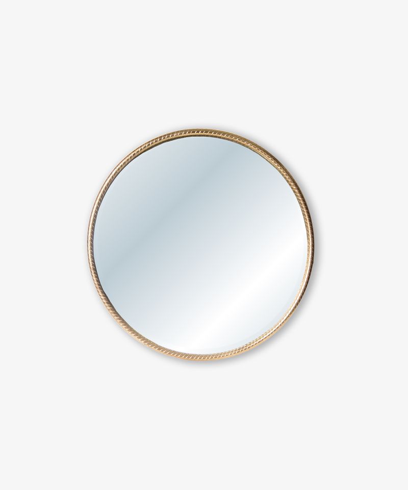 Rope Design Mirror Round