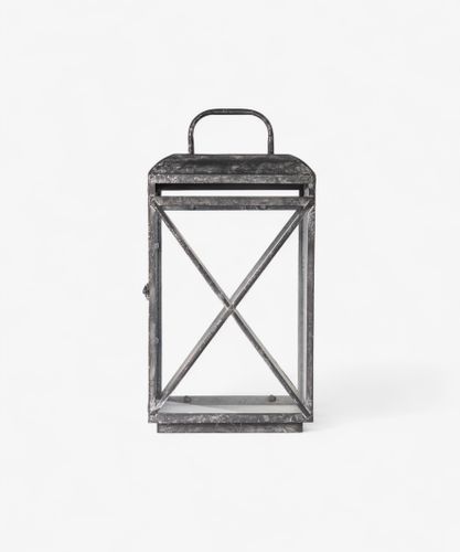 Jardin Lantern Large Aged Grey
