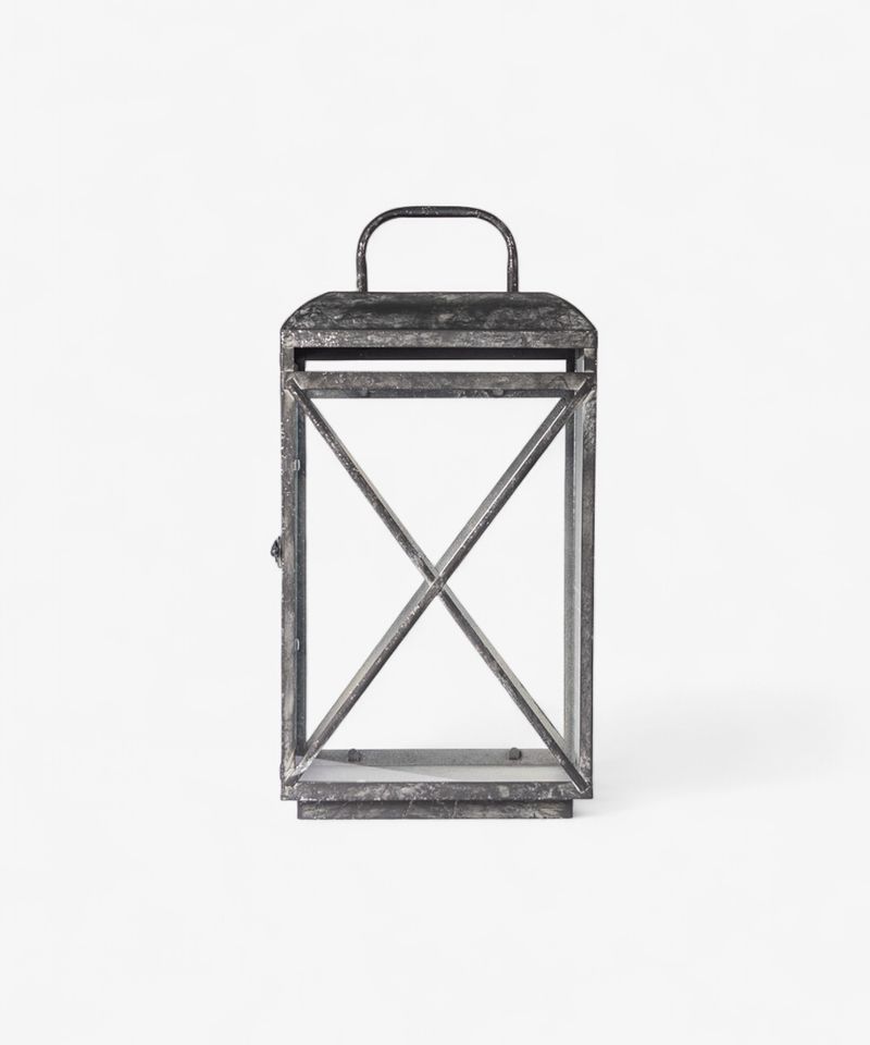 Jardin Lantern Large Aged Grey