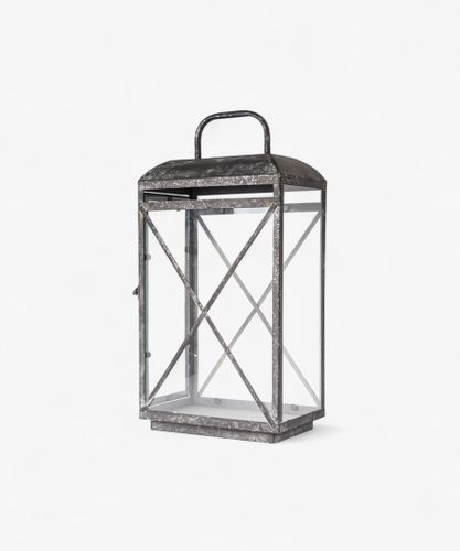 Jardin Lantern Large Aged Grey
