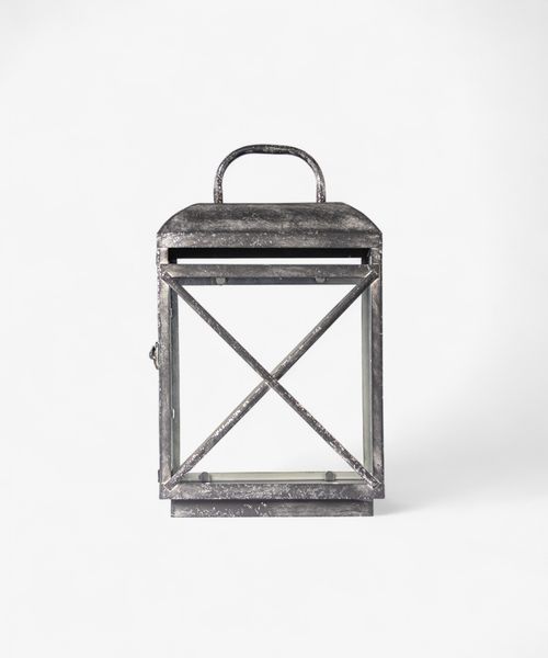 Jardin Lantern Small Aged Grey