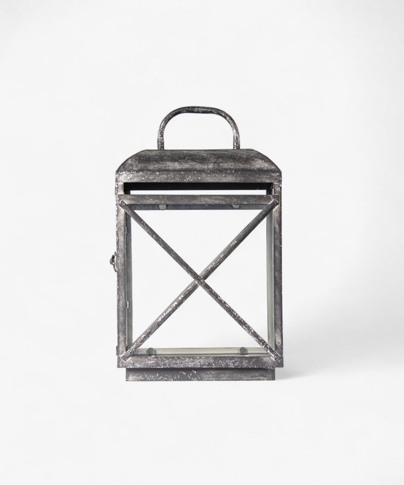 Jardin Lantern Small Aged Grey
