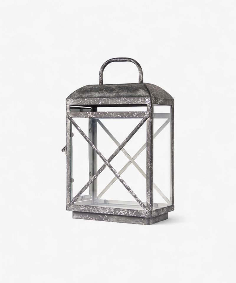 Jardin Lantern Small Aged Grey