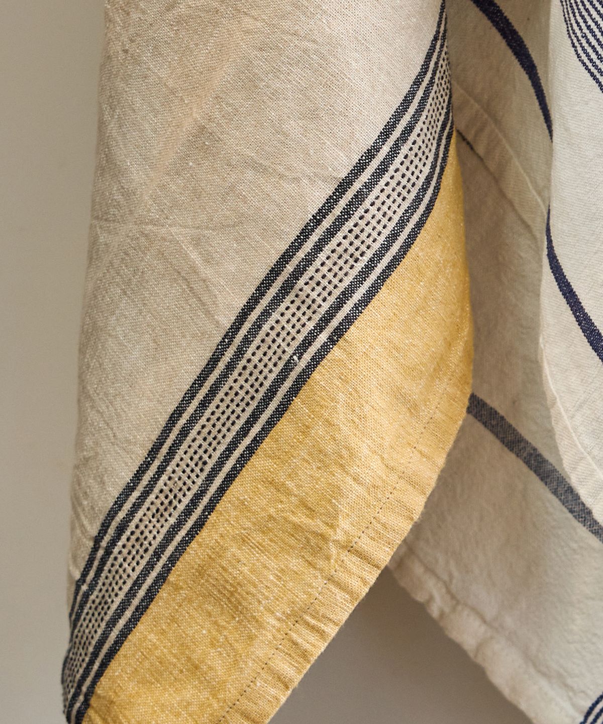 Woven Ribbon Curry Teatowel